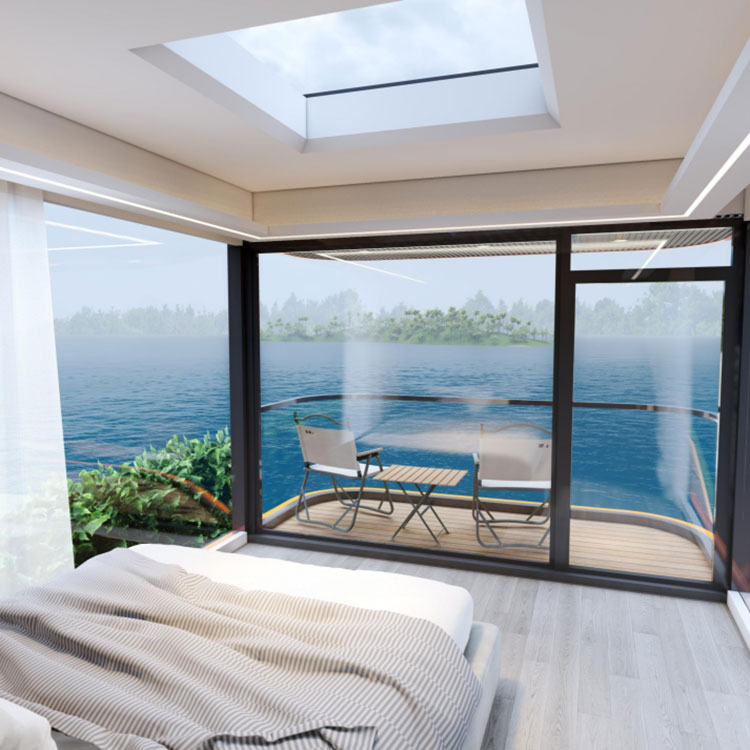 Conas a Oibríonn Teach Óstáin Soghluaiste i dTionscadail Chóiríochta Dhomhanda?